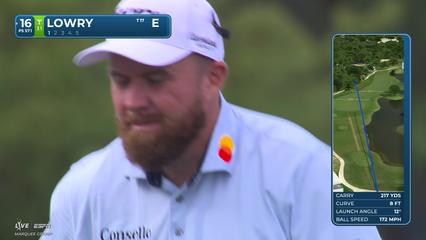 Shane Lowry | Round 1 | 16th hole | Shot 1 | -1 
