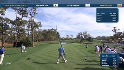 Sam Stevens | Round 2 | 16th hole | Shot 1 | 2025 THE PLAYERS