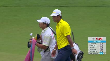 Hideki Matsuyama | Round 4 | 8th hole | Shot 2 | 2025 TOUR Championship
