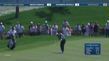 Davis Riley | Round 2 | 12th hole | Shot 2 | 2026 THE PLAYERS