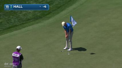 Harry Hall | Round 1 | 15th hole | Shot 4 | 2025 Valspar