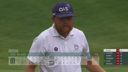 Zac Blair | Round 3 | 15th hole | Shot 4 | 2026 John Deere