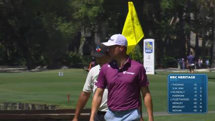 Justin Thomas | Round 3 | 4th hole | Shot 3 | 2025 RBC Heritage