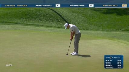 Matt McCarty | Round 2 | 10th hole | Shot 4 | 2025 THE PLAYERS