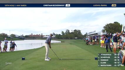 Ludvig Aberg | 2024 THE PLAYERS | Round 4 | 18th hole | Shot 1