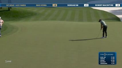 Max Homa | Round 2 | 1st hole | Shot 4 | 2025 THE PLAYERS