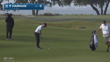 Brian Harman | Round 2 | 10th hole | Shot 2 | 2025 The RSM Classic