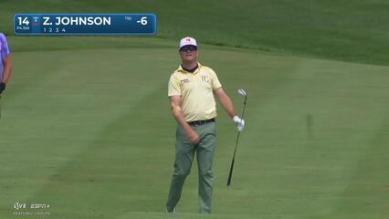 Zach Johnson | Round 4 | 14th hole | Shot 2 | 2025 John Deere