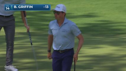 Ben Griffin | Round 4 | 14th hole | Shot 4 | 2025 Charles Schwab