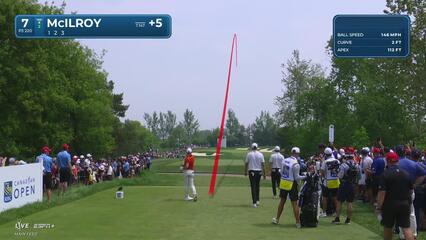 Rory McIlroy | Round 2 | 7th hole | Shot 1 | 2025 RBC Canadian