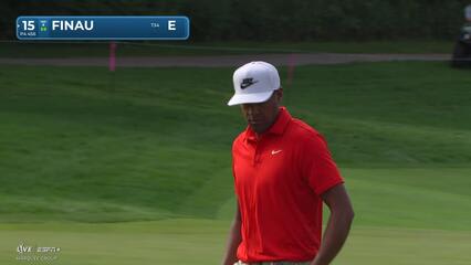 Tony Finau | Round 1 | 15th hole | Shot 4 | 2025 3M Open