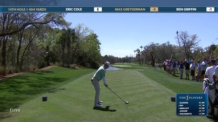Max Greyserman | Round 1 | 14th hole | Shot 1 | 2025 THE PLAYERS