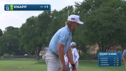 Jake Knapp | Round 1 | 12th hole | Shot 4 | 2026 Rocket Classic