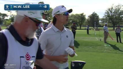 Min Woo Lee | Round 2 | 9th hole | Shot 1 | 2025 Houston Open