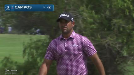 Rafael Campos | Round 2 | 3rd hole | Shot 4 | 2025 Mexico Open