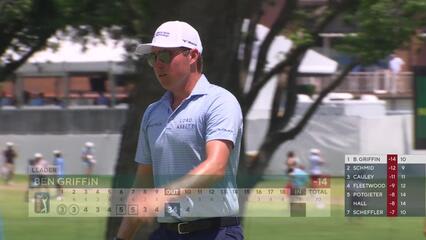 Ben Griffin | Round 4 | 10th hole | Shot 4 | 2025 Charles Schwab