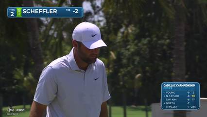 Scottie Scheffler | Round 2 | 2nd hole | Shot 3 | 2026 Cadillac