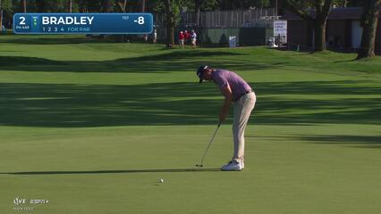 Keegan Bradley | Round 4 | 2nd hole | Shot 5 | 2025 Rocket Classic