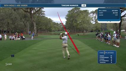 Takumi Kanaya | Round 4 | 15th hole | Shot 1 | 2026 THE PLAYERS