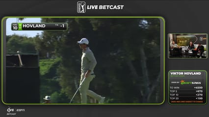 Viktor Hovland | Round 1 | 10th hole | Shot 3 | 2026 The Genesis