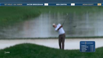 Adam Scott | Round 1 | 1st hole | Shot 2 | 2026 THE PLAYERS