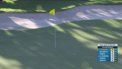 Patrick Fishburn | Round 2 | 9th hole | Shot 3 | 2025 Sony Open