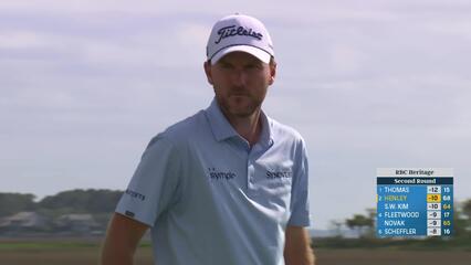 Russell Henley | Round 2 | 18th hole | Shot 4 | 2025 RBC Heritage