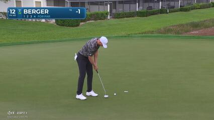 Daniel Berger | Round 1 | 12th hole | Shot 4 | 2025 Cognizant Classic