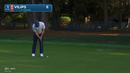 Karl Vilips | Round 1 | 1st hole | Shot 4 | 2026 RBC Heritage