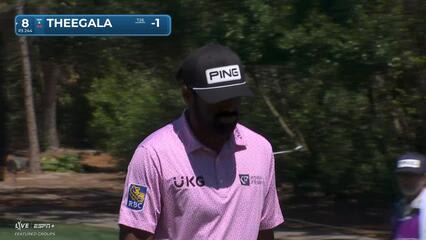 Sahith Theegala | Round 2 | 8th hole | Shot 3 | 2025 Valspar