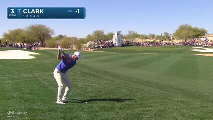 Wyndham Clark | Round 1 | 3rd hole | Shot 3 | 2025 WM Phoenix Open