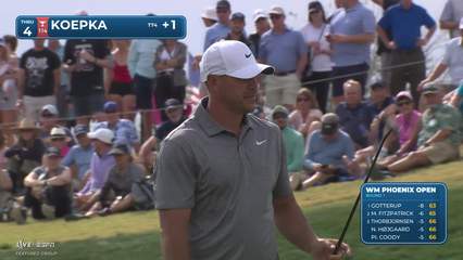 Brooks Koepka | Round 1 | 4th hole | Shot 4 | 2026 WM Phoenix Open