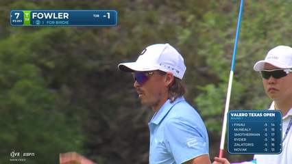 Rickie Fowler | Round 1 | 7th hole | Shot 2 | 2026 Valero
