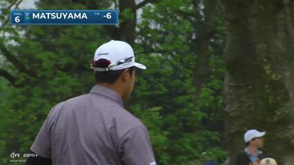 Hideki Matsuyama | Round 2 | 6th hole | Shot 3 | 2025 Truist Championship