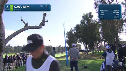 Si Woo Kim | Round 1 | 3rd hole | Shot 1 | 2026 The Genesis