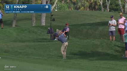 Jake Knapp | Round 1 | 12th hole | Shot 2 | 2025 Cognizant Classic