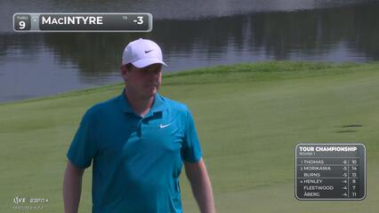 Robert MacIntyre | Round 1 | 9th hole | Shot 3 | 2025 TOUR Championship