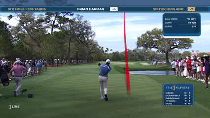 Viktor Hovland | Round 3 | 9th hole | Shot 1 | 2026 THE PLAYERS