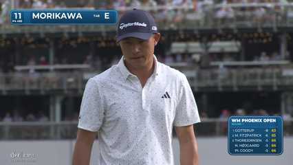 Collin Morikawa | Round 1 | 11th hole | Shot 4 | 2026 WM Phoenix Open