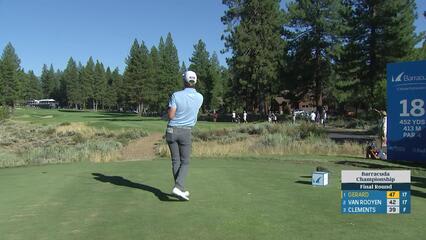 Ryan Gerard | Round 4 | 18th hole | Shot 1 | 2025 Barracuda