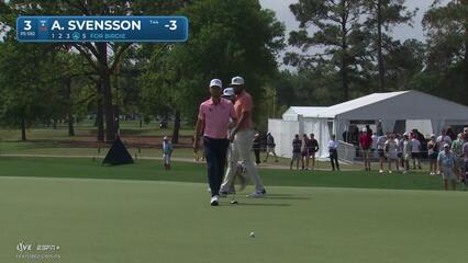 Adam Svensson | Round 3 | 3rd hole | Shot 5 | 2025 Houston Open