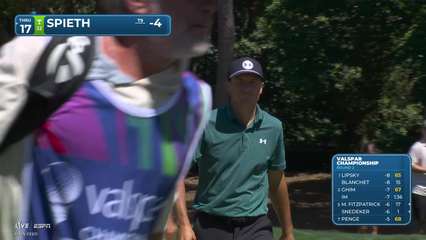 Jordan Spieth | Round 2 | 8th hole | Shot 4 | 2026 Valspar