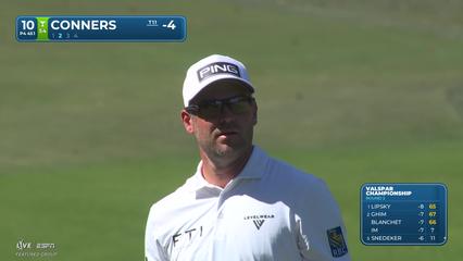 Corey Conners | Round 2 | 10th hole | Shot 2 | 2026 Valspar
