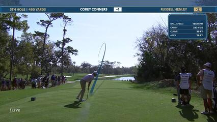 Russell Henley | Round 3 | 5th hole | Shot 1 | 2025 THE PLAYERS