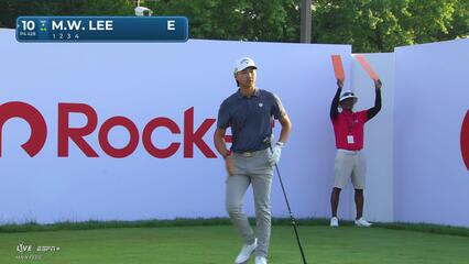 Min Woo Lee | Round 1 | 10th hole | Shot 1 | 2025 Rocket Classic