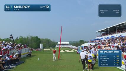 Rory McIlroy | Round 2 | 14th hole | Shot 1 | 2025 RBC Canadian