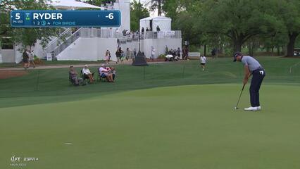 Sam Ryder | Round 1 | 5th hole | Shot 4 | 2025 Houston Open