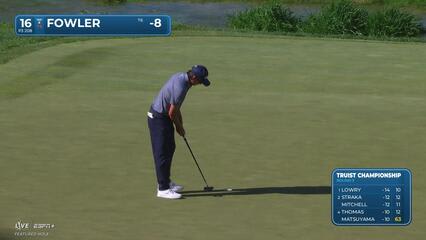 Rickie Fowler | Round 3 | 16th hole | Shot 4 | 2025 Truist Championship