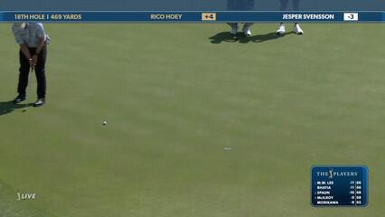 Rico Hoey | Round 3 | 18th hole | Shot 4 | 2025 THE PLAYERS