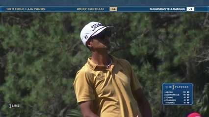 Ricky Castillo | Round 3 | 10th hole | Shot 2 | 2026 THE PLAYERS